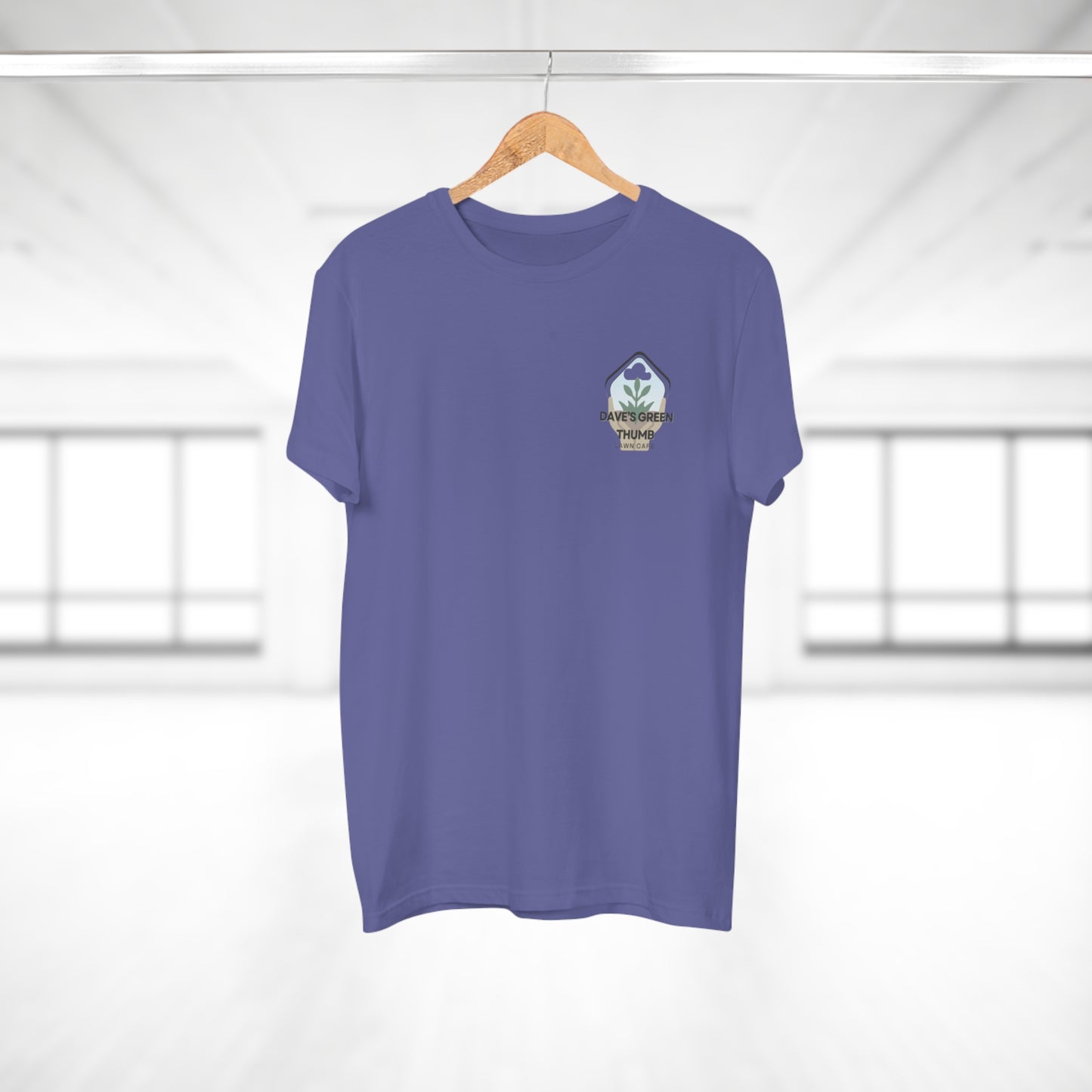 LA-Daves Green thumbMen's T-Shirt, Casual Tee, Gardening Gift, Outdoor Apparel, Summer Wear, Father's Day Gift