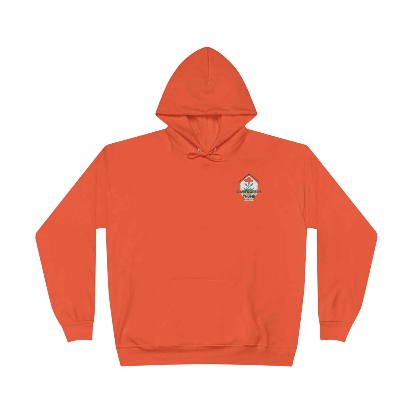 LA-Daves Green thumb -Eco-Friendly Hoodie, Unisex Pullover, Sustainable Fashion, Spring Event Merch, EcoSmart Sweatshirt