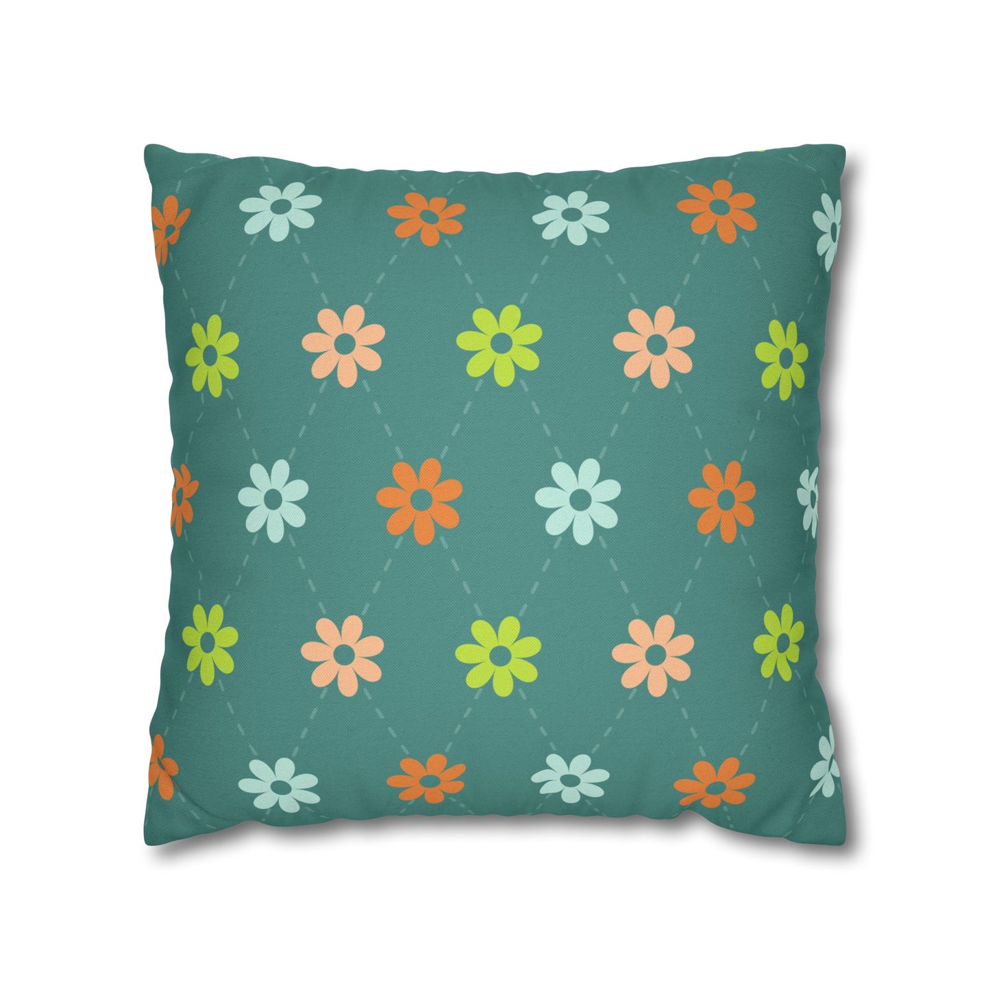 JaeCo Floral Pattern (C) Throw Pillowcase - Cozy Home Decor