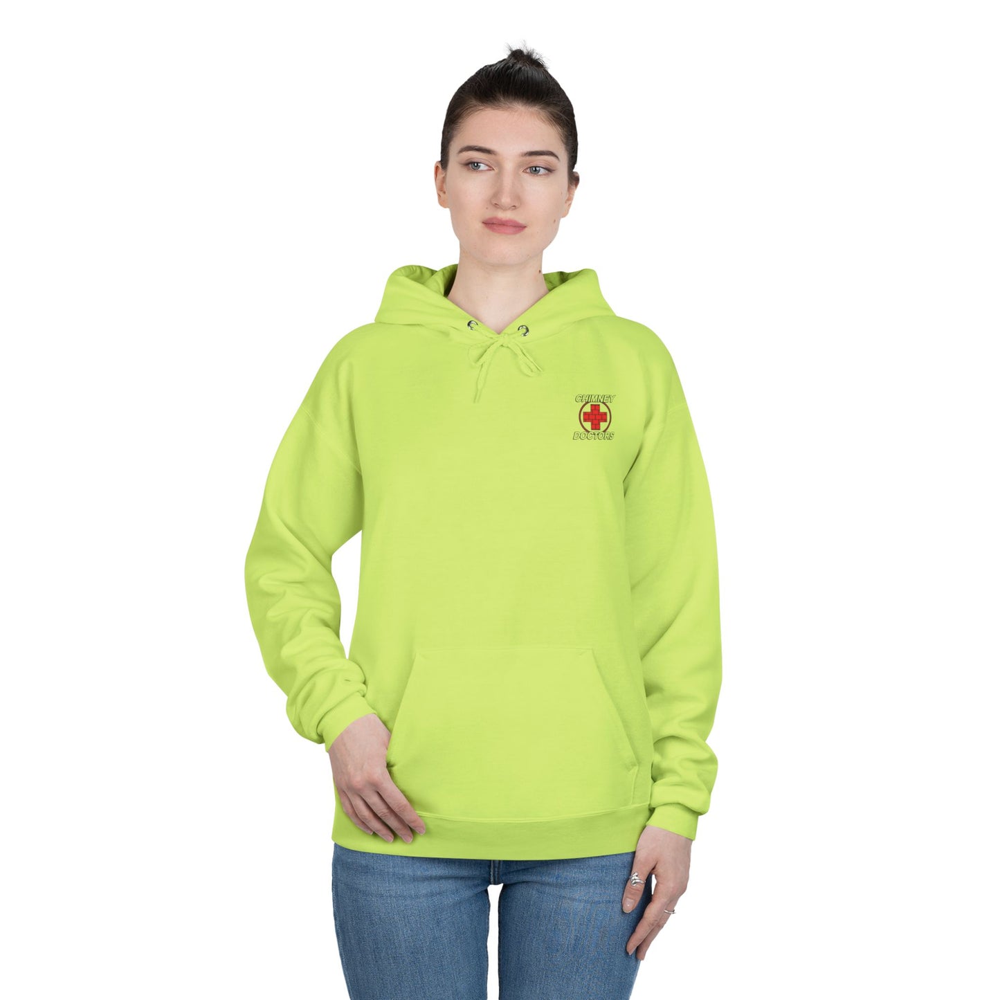LA Chimney DR-Friendly Hoodie, Unisex Pullover, Sustainable Fashion, Spring Event Merch, EcoSmart Sweatshirt
