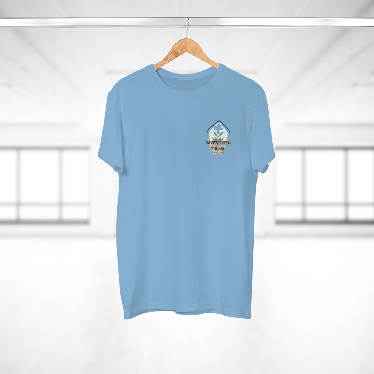 LA-Daves Green thumbMen's T-Shirt, Casual Tee, Gardening Gift, Outdoor Apparel, Summer Wear, Father's Day Gift