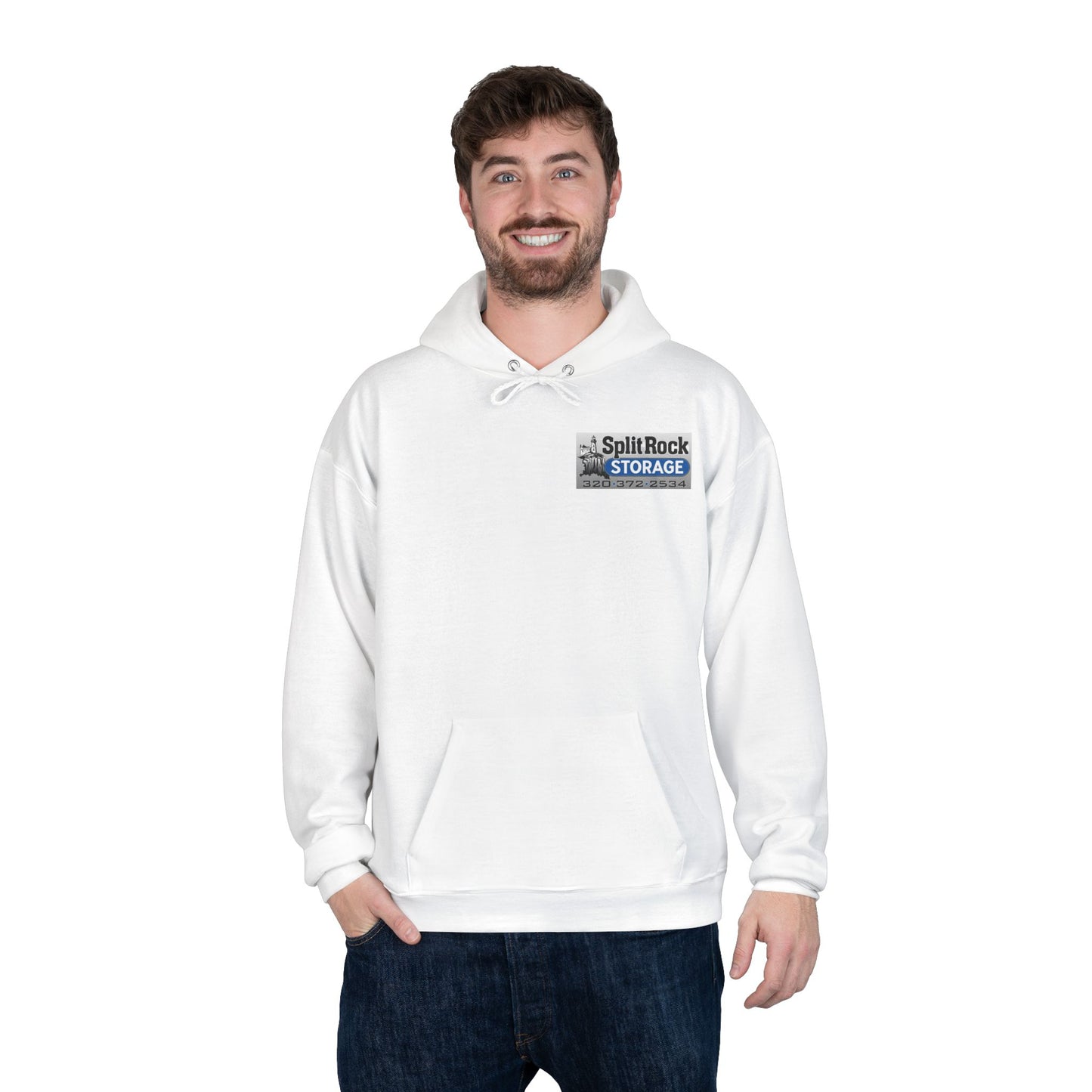 LA Split Rock Storage-Friendly Hoodie, Unisex Pullover, Sustainable Fashion, Spring Event Merch, EcoSmart Sweatshirt