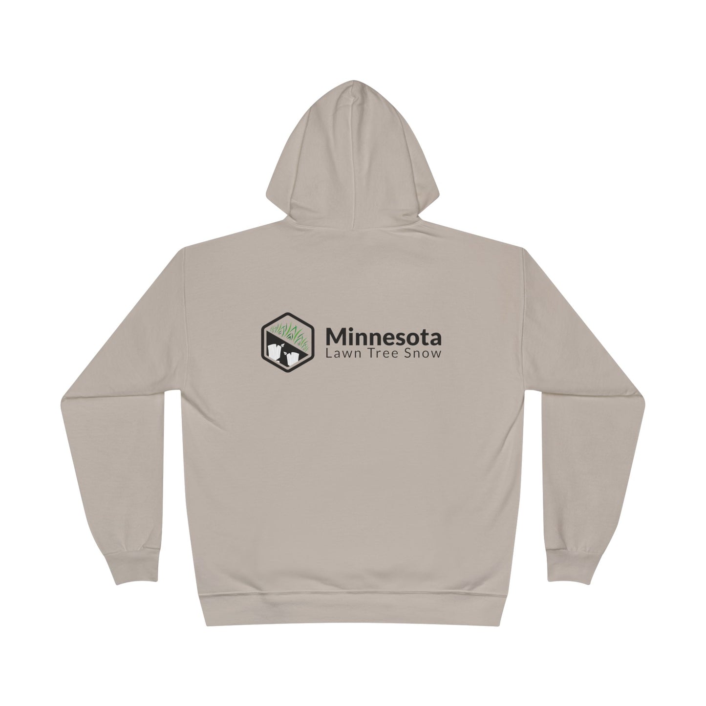 LA-Minnesota Lawn Tree Snow Eco-Friendly Hoodie, Unisex Pullover, Sustainable Fashion, Spring Event Merch, EcoSmart Sweatshirt