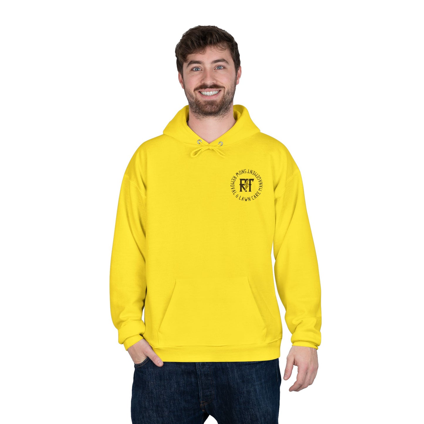 LA-RT Yard Management LLC -Eco-Friendly Hoodie, Unisex Pullover, Sustainable Fashion, Spring Event Merch, EcoSmart Sweatshirt