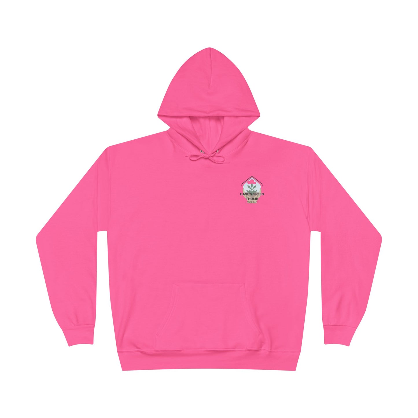 LA-Daves Green thumb -Eco-Friendly Hoodie, Unisex Pullover, Sustainable Fashion, Spring Event Merch, EcoSmart Sweatshirt