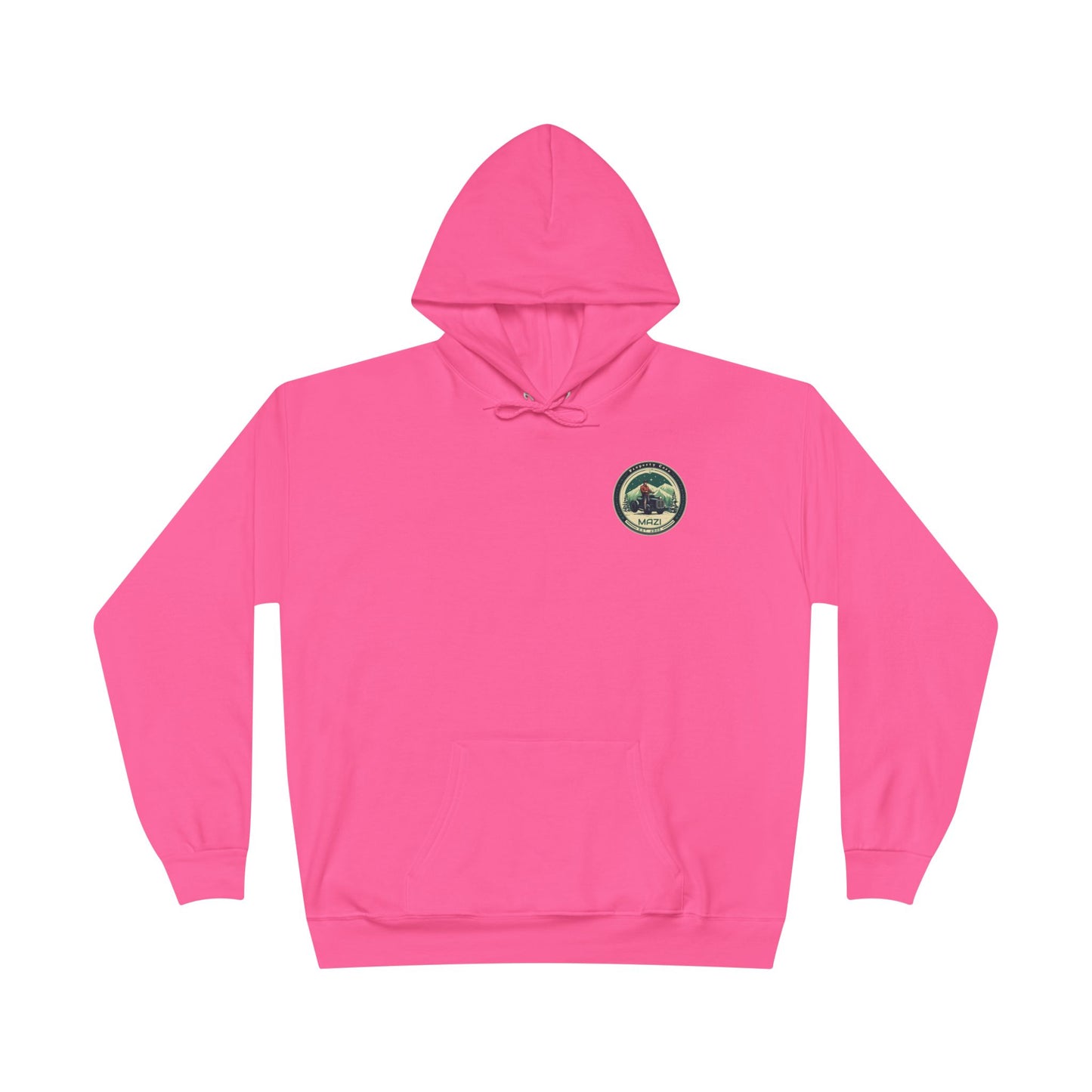 LA Mazi-Friendly Hoodie, Unisex Pullover, Sustainable Fashion, Spring Event Merch, EcoSmart Sweatshirt