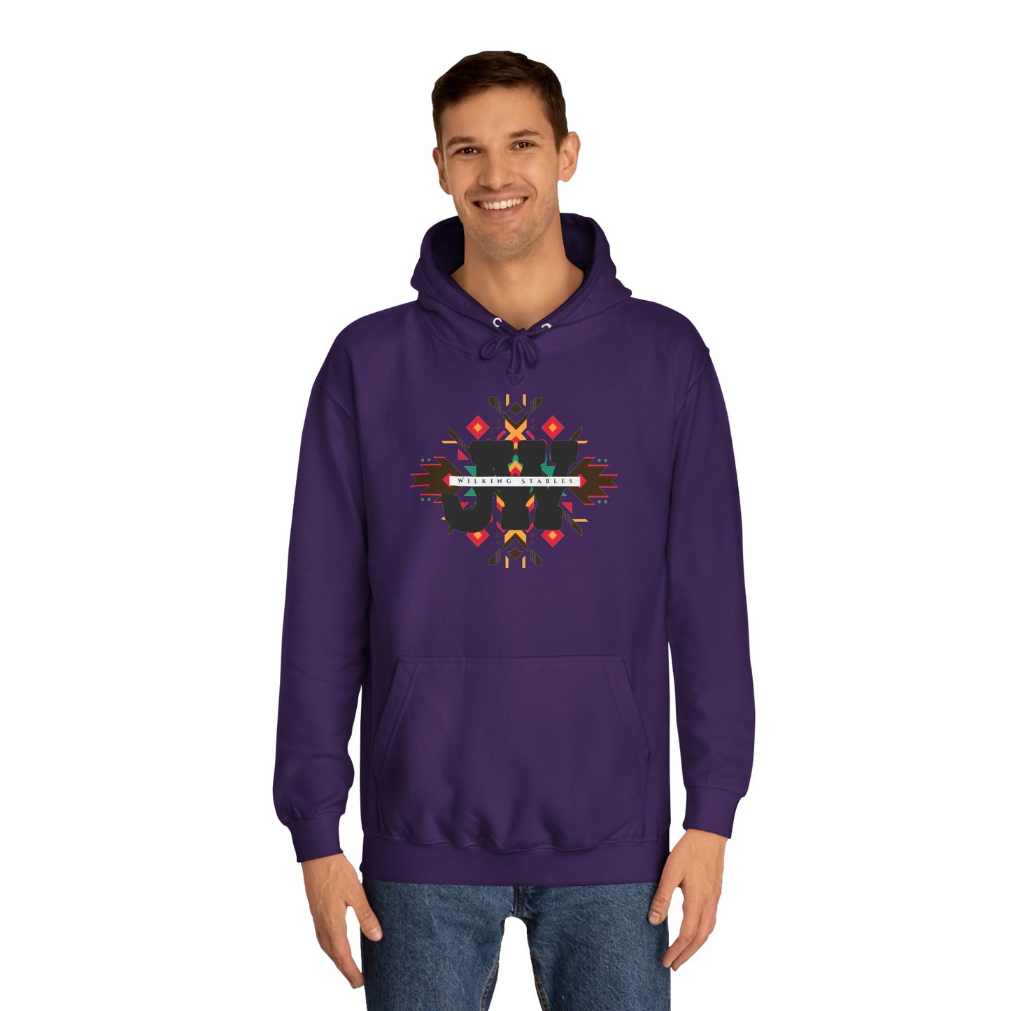 JWS Aztec Unisex College Hoodie