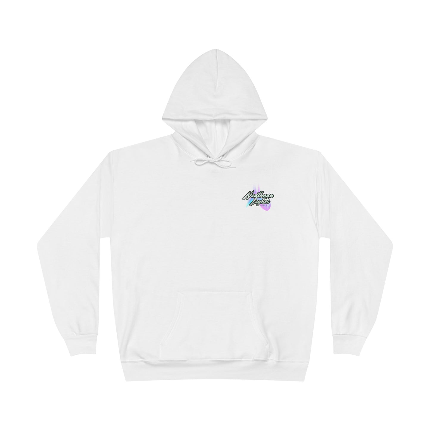 LA Northern Lights-Friendly Hoodie, Unisex Pullover, Sustainable Fashion, Spring Event Merch, EcoSmart Sweatshirt