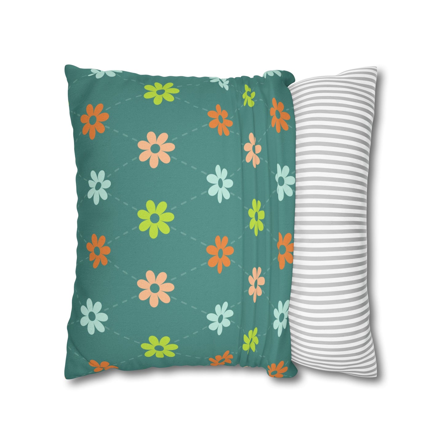 JaeCo Floral Pattern (C) Throw Pillowcase - Cozy Home Decor