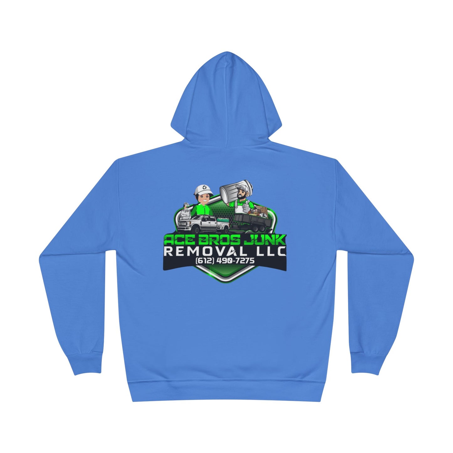 LA-Ace Bro -Eco-Friendly Hoodie, Unisex Pullover, Sustainable Fashion, Spring Event Merch, EcoSmart Sweatshirt