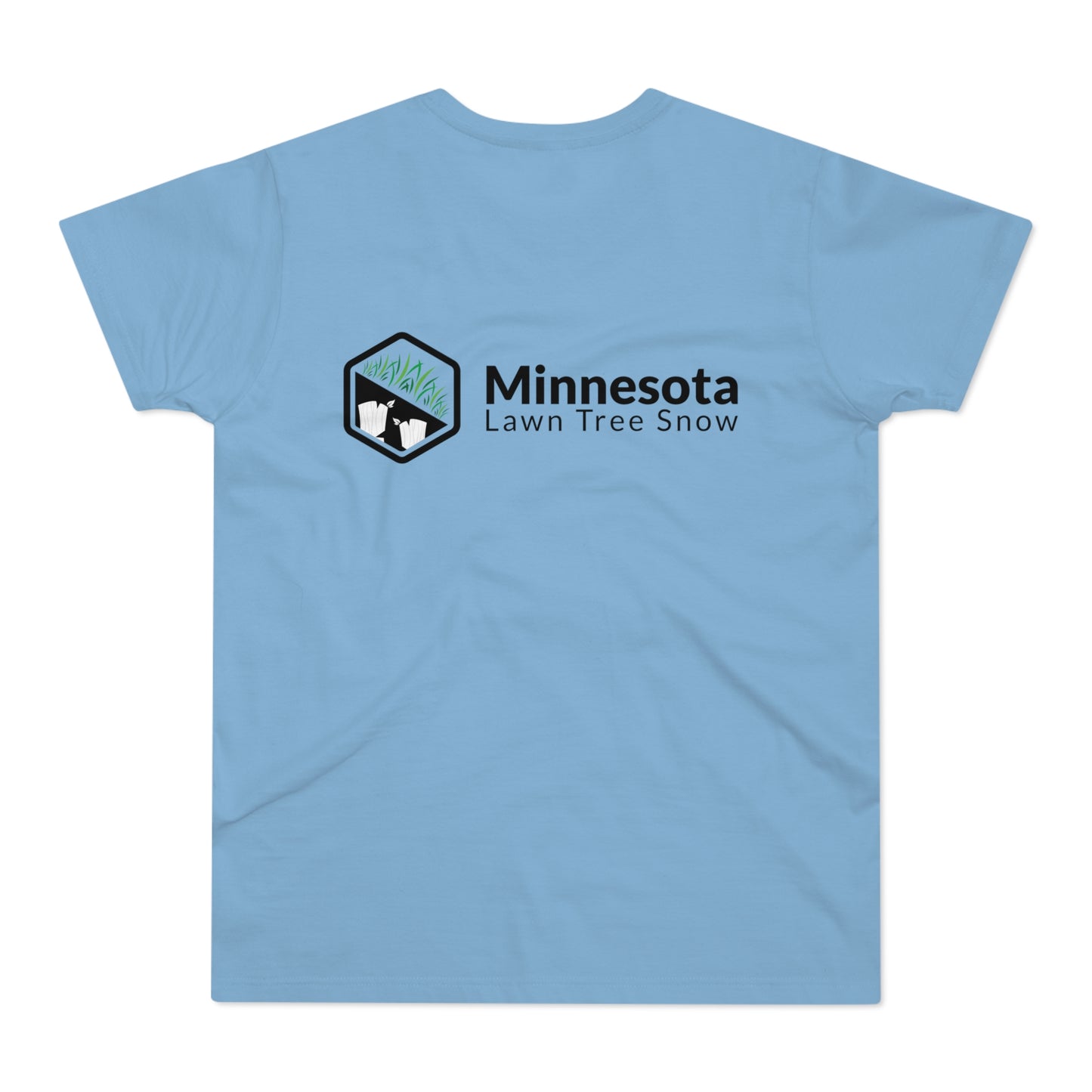 LA-Minnesota Lawn Tree Snow-Men's T-Shirt, Casual Tee, Gardening Gift, Outdoor Apparel, Summer Wear, Father's Day Gift