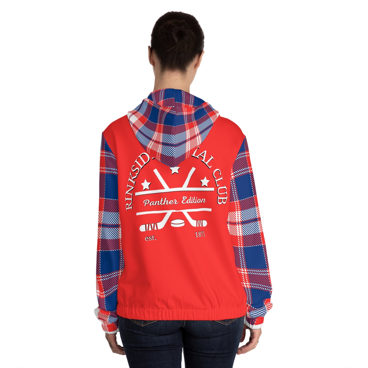 SLP- Rinkside Social Club Stylishy Women’s Full-Zip Hoodie