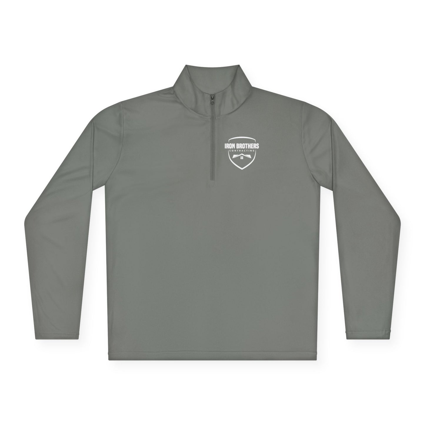 (IBC Front Only) Unisex Quarter-Zip Pullover