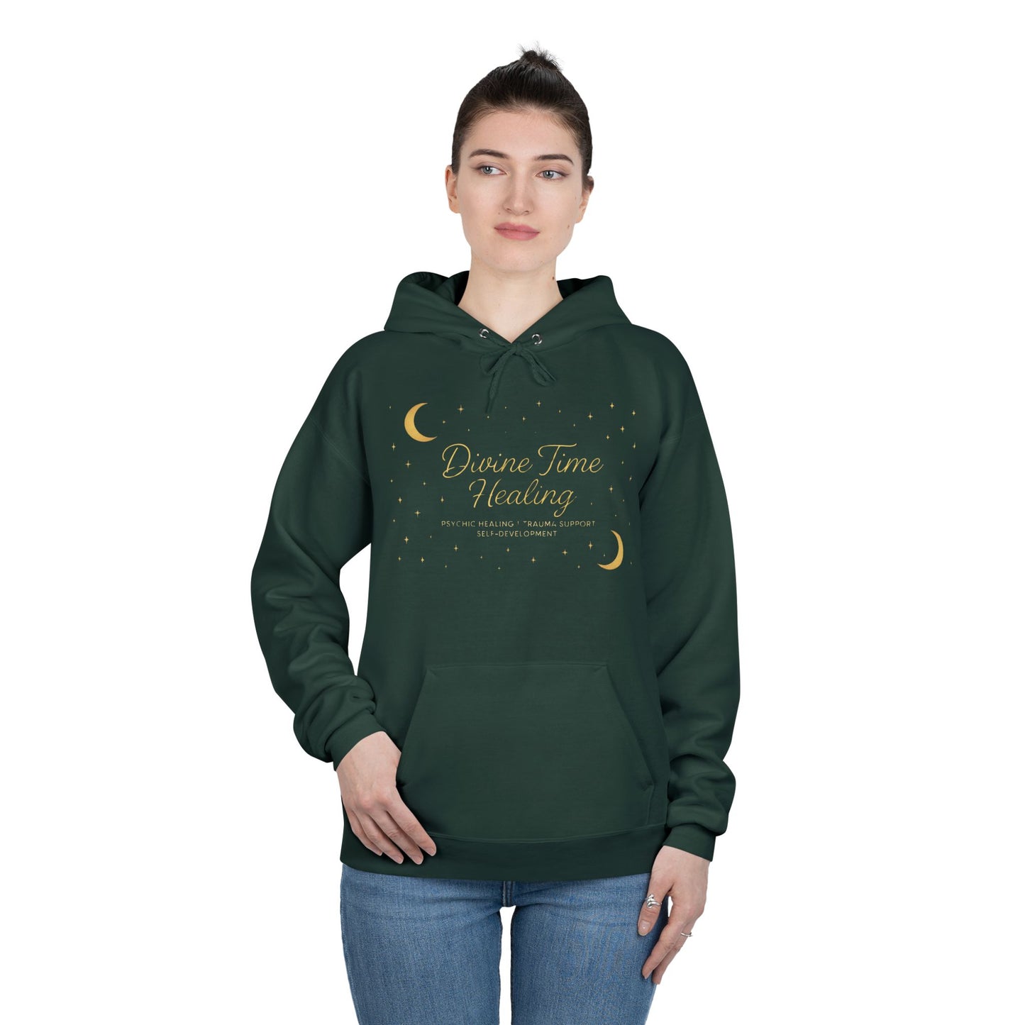 LA Divine -Eco-Friendly Hoodie, Unisex Pullover, Sustainable Fashion, Spring Event Merch, EcoSmart Sweatshirt