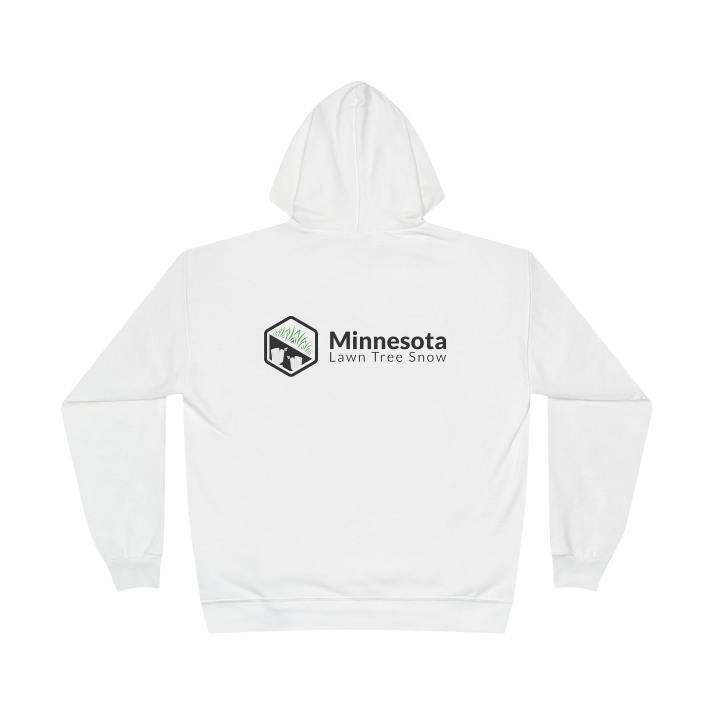 LA-Minnesota Lawn Tree Snow Eco-Friendly Hoodie, Unisex Pullover, Sustainable Fashion, Spring Event Merch, EcoSmart Sweatshirt