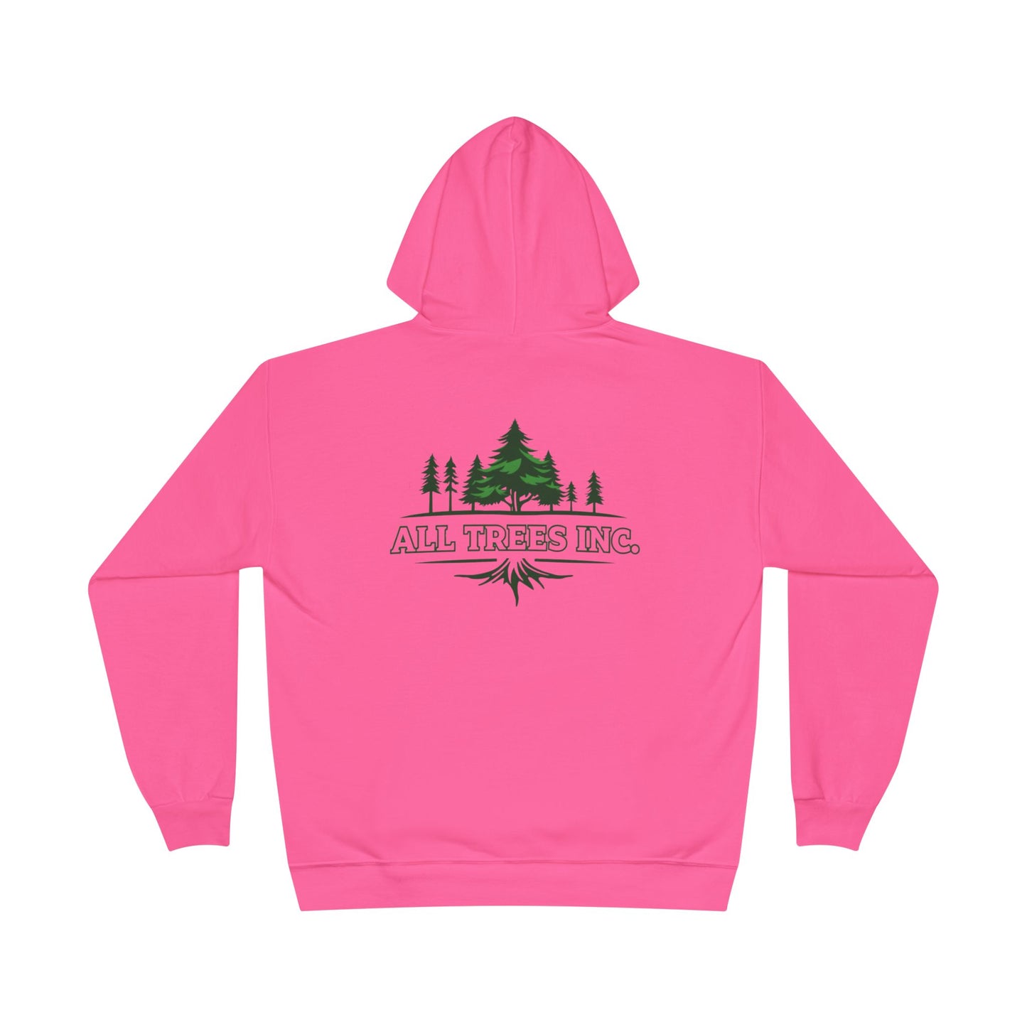 LA-All Trees INC -Eco-Friendly Hoodie, Unisex Pullover, Sustainable Fashion, Spring Event Merch, EcoSmart Sweatshirt