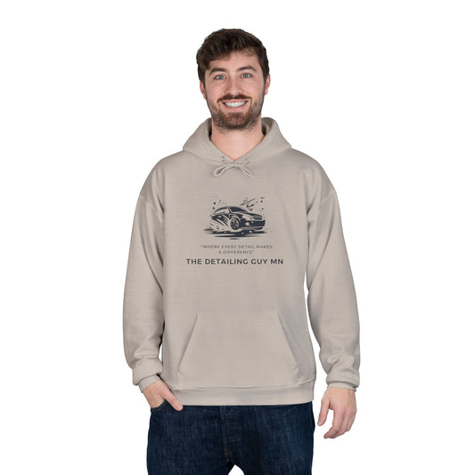 LA Detail guy -Eco-Friendly Hoodie, Unisex Pullover, Sustainable Fashion, Spring Event Merch, EcoSmart Sweatshirt