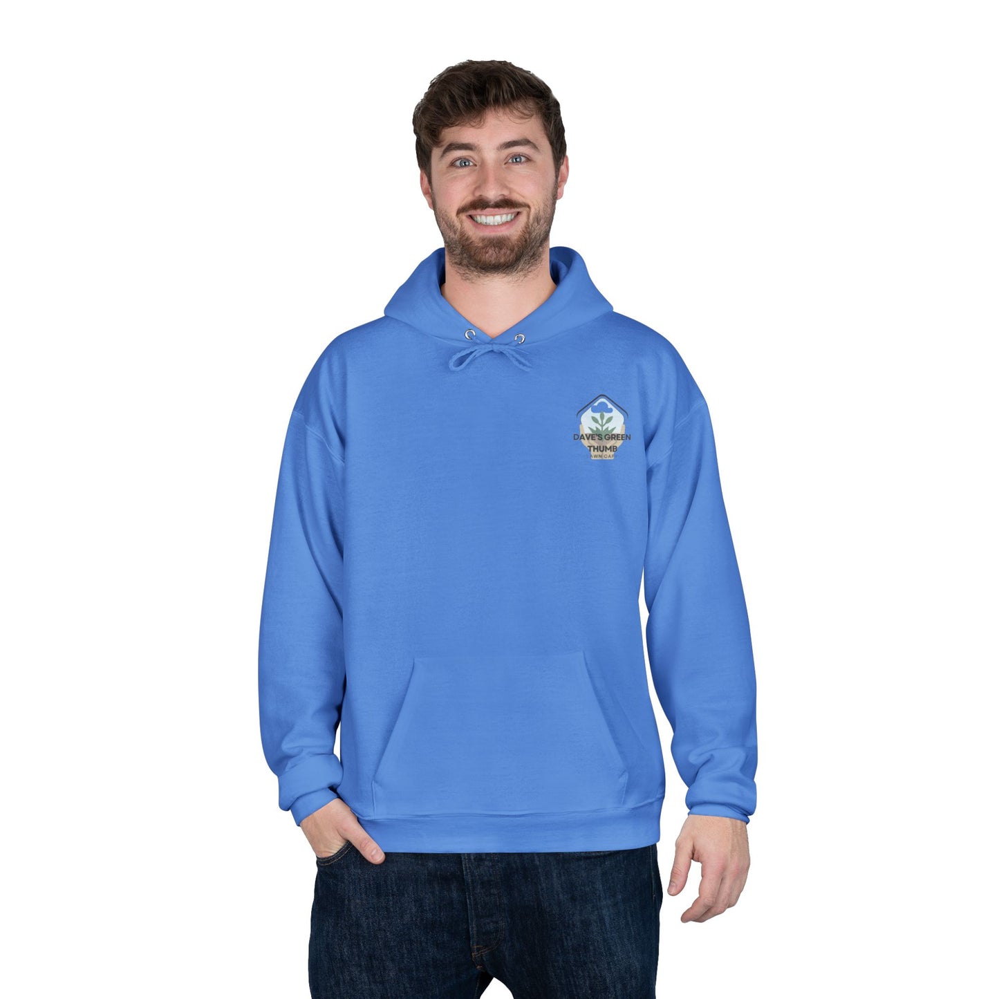 LA-Daves Green thumb -Eco-Friendly Hoodie, Unisex Pullover, Sustainable Fashion, Spring Event Merch, EcoSmart Sweatshirt