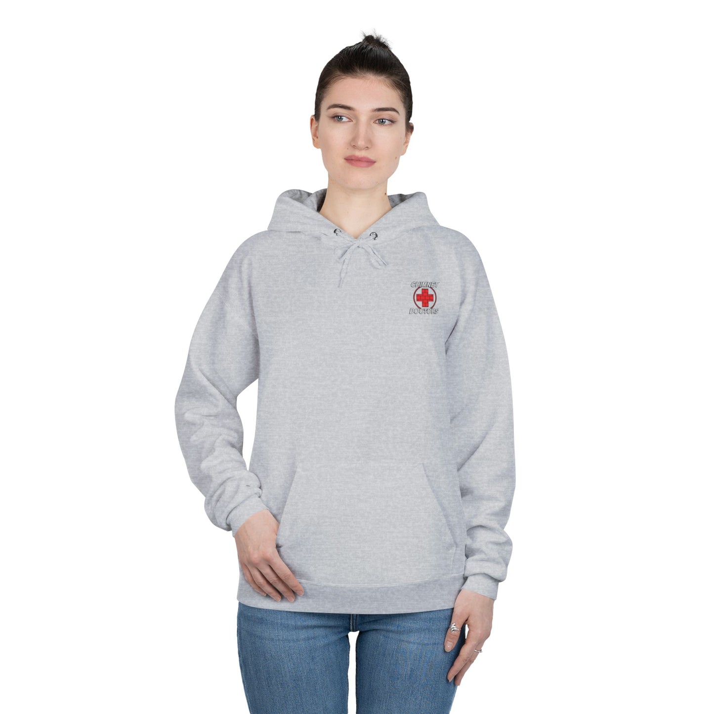 LA Chimney DR-Friendly Hoodie, Unisex Pullover, Sustainable Fashion, Spring Event Merch, EcoSmart Sweatshirt