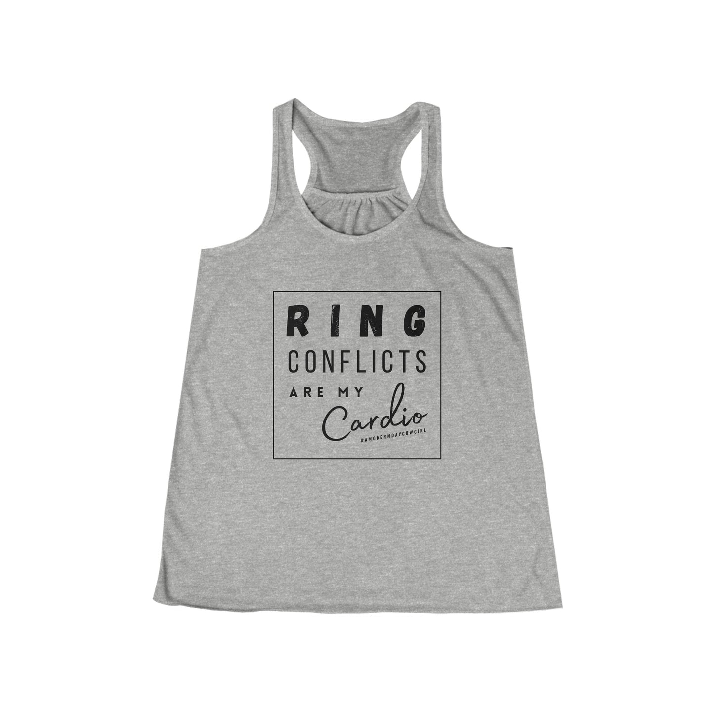 CONFLICTS Women's Flowy Racerback Tank