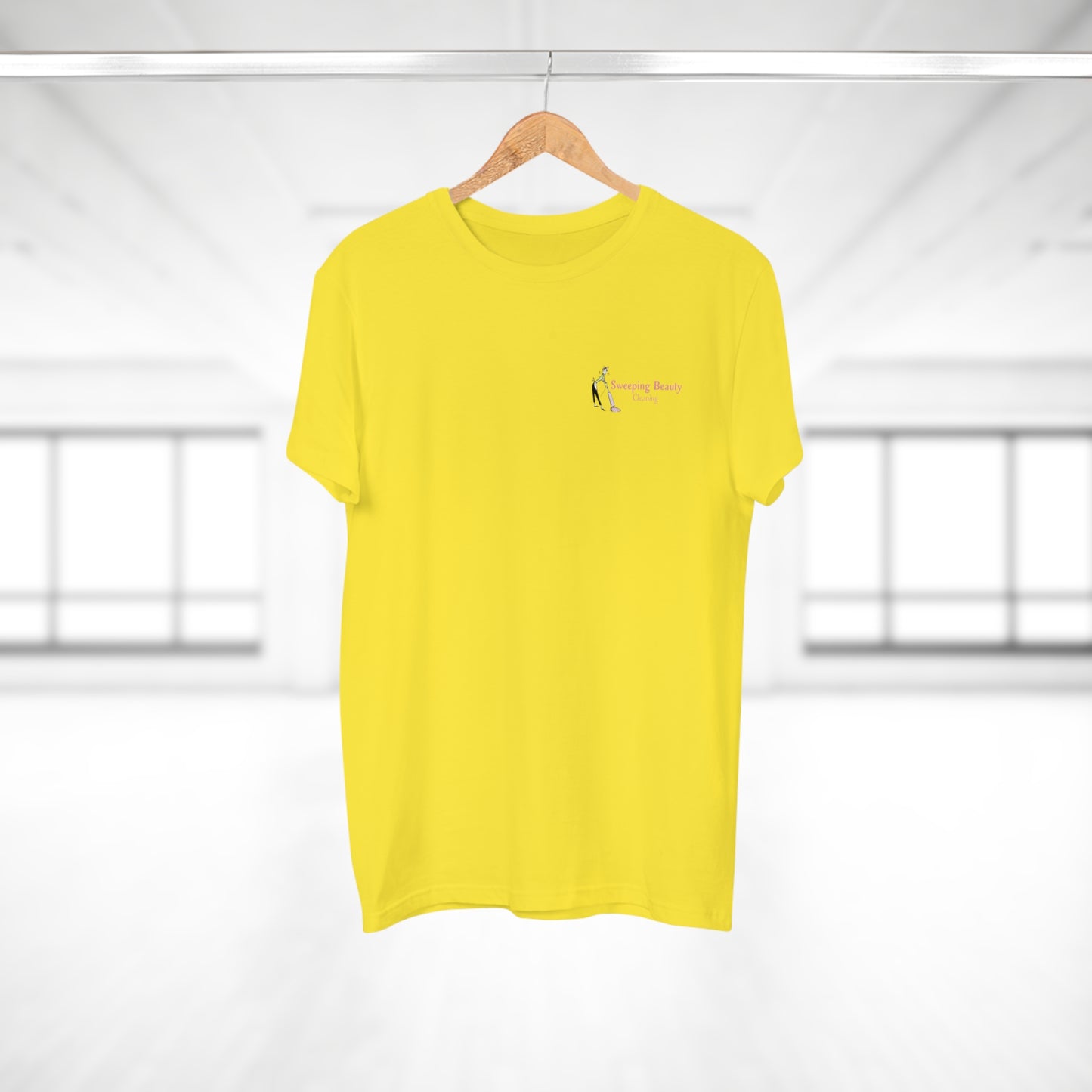 LA Sweeping Beauty-Men's T-Shirt, Casual Tee, Gardening Gift, Outdoor Apparel, Summer Wear, Father's Day Gift