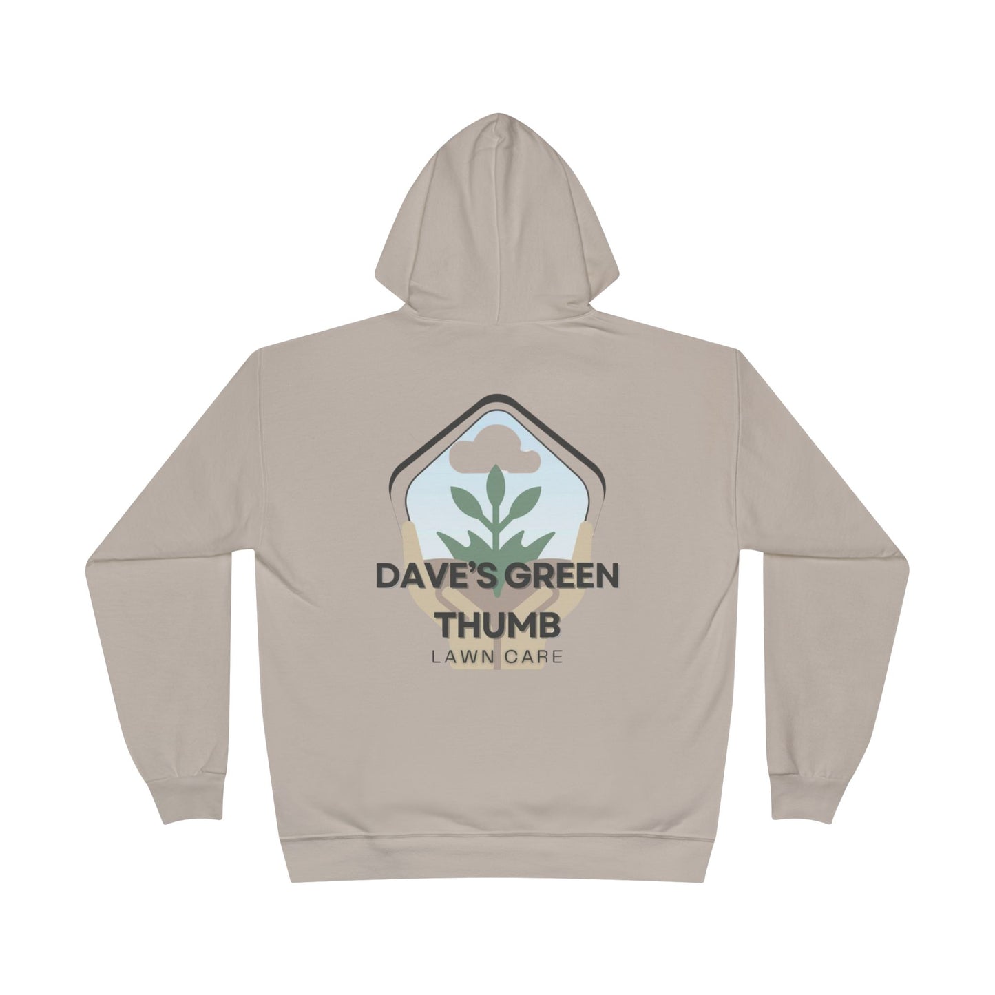 LA-Daves Green thumb -Eco-Friendly Hoodie, Unisex Pullover, Sustainable Fashion, Spring Event Merch, EcoSmart Sweatshirt