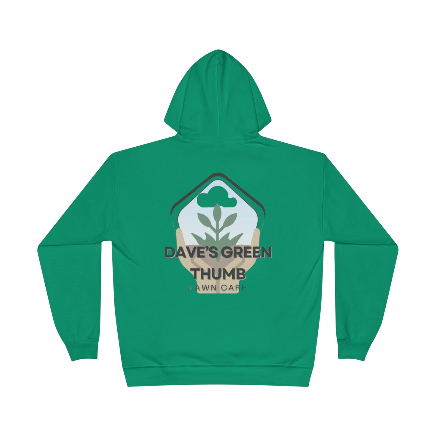 LA-Daves Green thumb -Eco-Friendly Hoodie, Unisex Pullover, Sustainable Fashion, Spring Event Merch, EcoSmart Sweatshirt