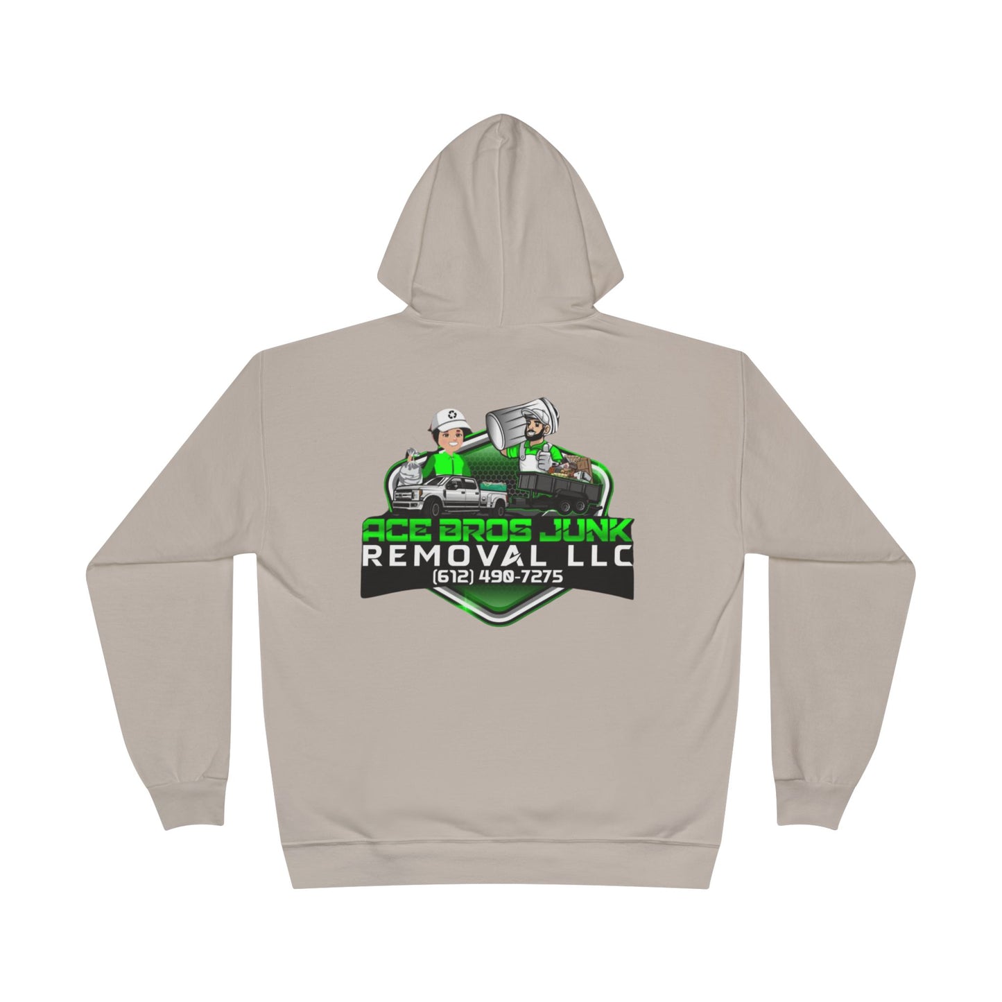 LA-Ace Bro -Eco-Friendly Hoodie, Unisex Pullover, Sustainable Fashion, Spring Event Merch, EcoSmart Sweatshirt