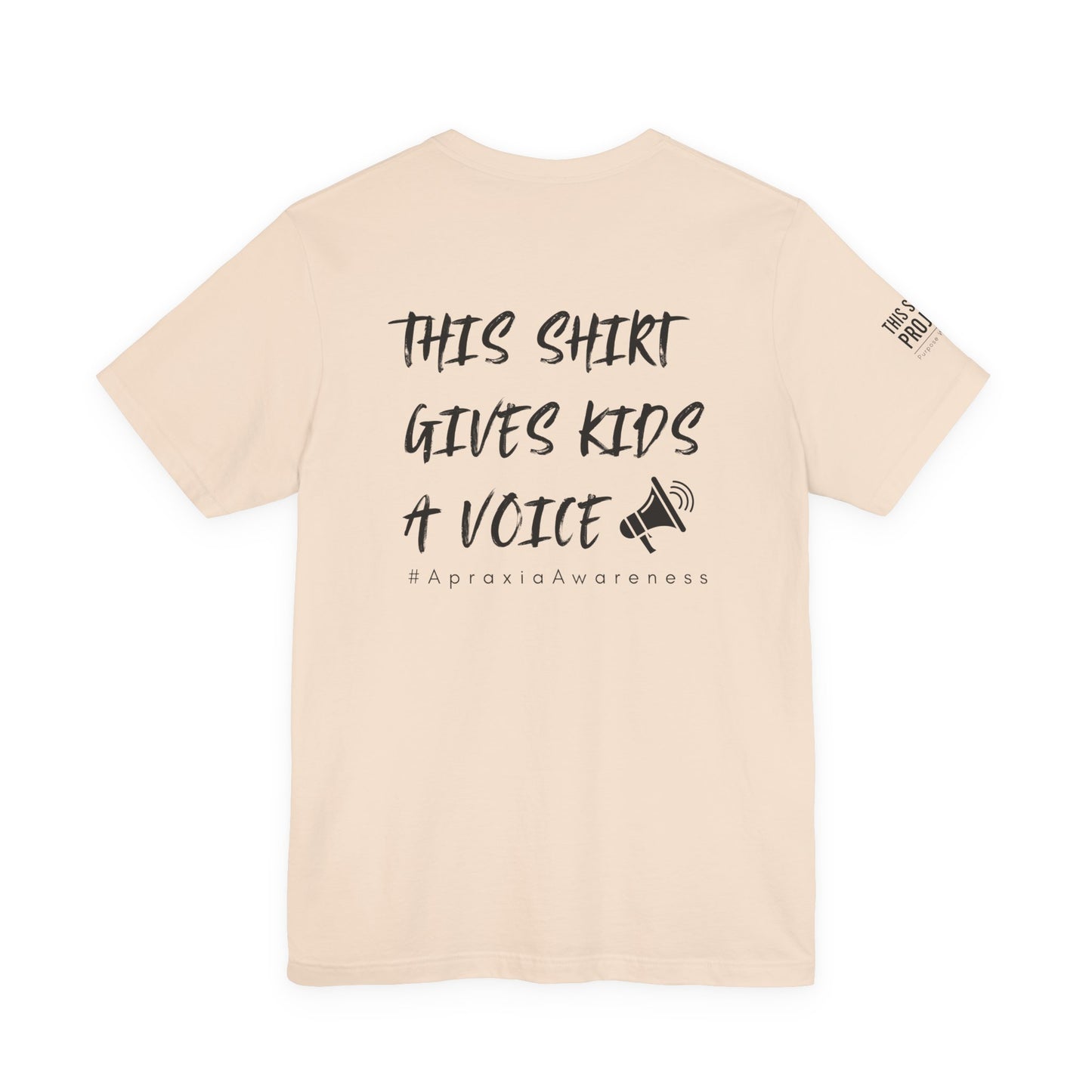 Unisex Tee Shirt + $10 donation provides communication tools for kids (Sponsored by Jae Co.)
