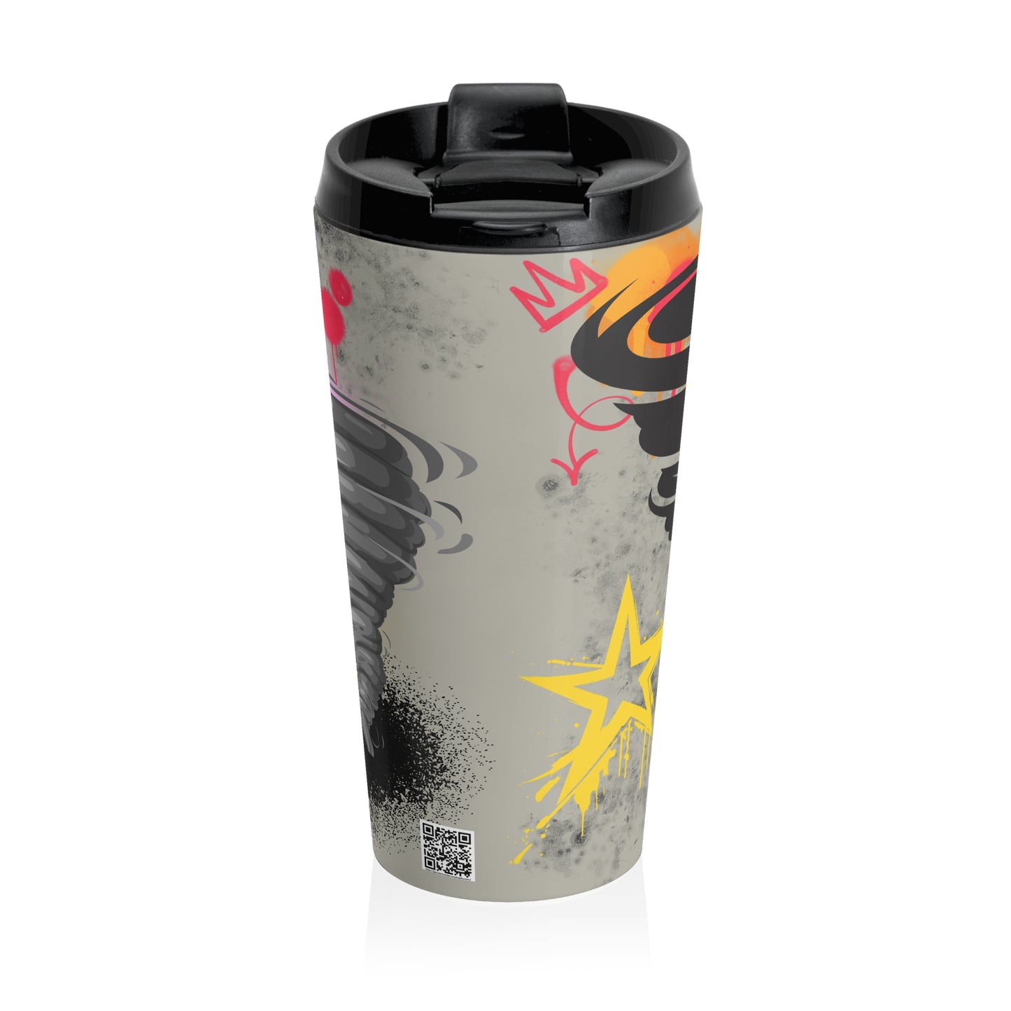 Anoka Tornados Graffiti -Stainless Steel Travel Mug