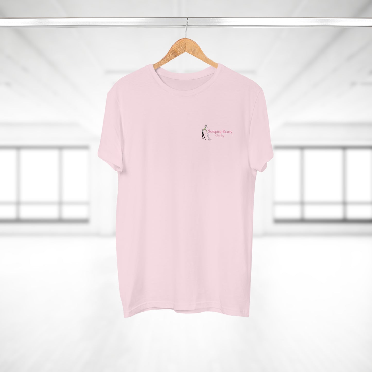 LA Sweeping Beauty-Men's T-Shirt, Casual Tee, Gardening Gift, Outdoor Apparel, Summer Wear, Father's Day Gift