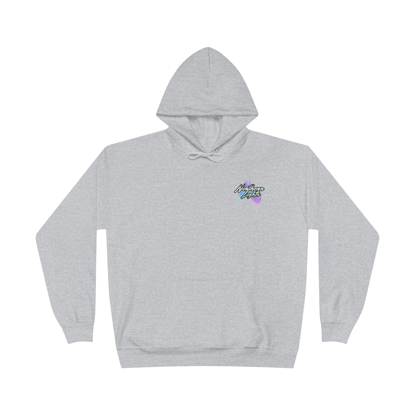 LA Northern Lights-Friendly Hoodie, Unisex Pullover, Sustainable Fashion, Spring Event Merch, EcoSmart Sweatshirt