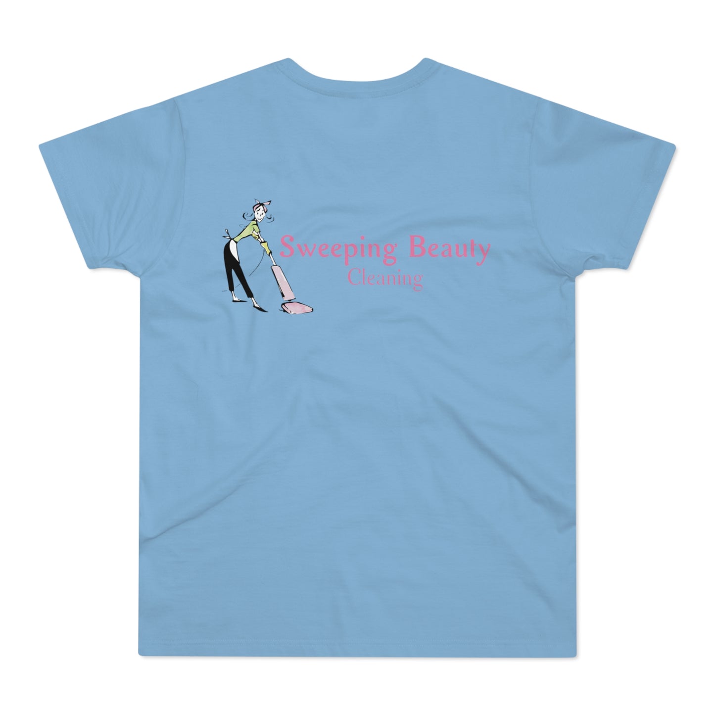 LA Sweeping Beauty-Men's T-Shirt, Casual Tee, Gardening Gift, Outdoor Apparel, Summer Wear, Father's Day Gift