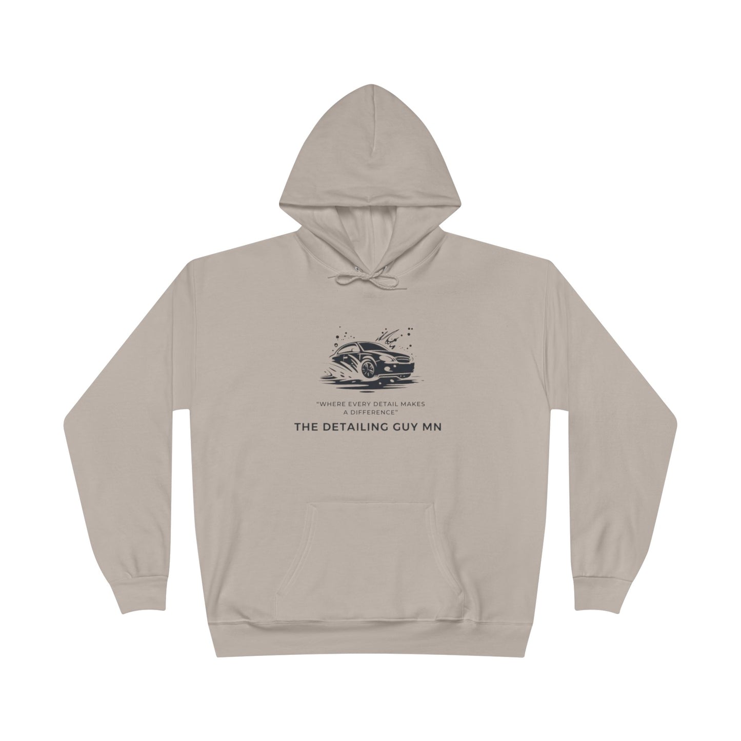 LA Detail guy -Eco-Friendly Hoodie, Unisex Pullover, Sustainable Fashion, Spring Event Merch, EcoSmart Sweatshirt