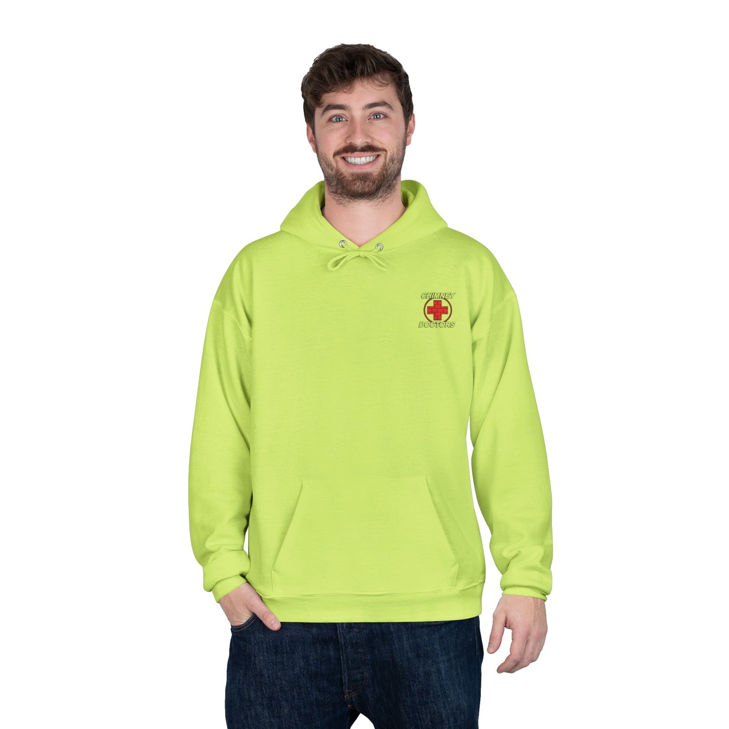 LA Chimney DR-Friendly Hoodie, Unisex Pullover, Sustainable Fashion, Spring Event Merch, EcoSmart Sweatshirt