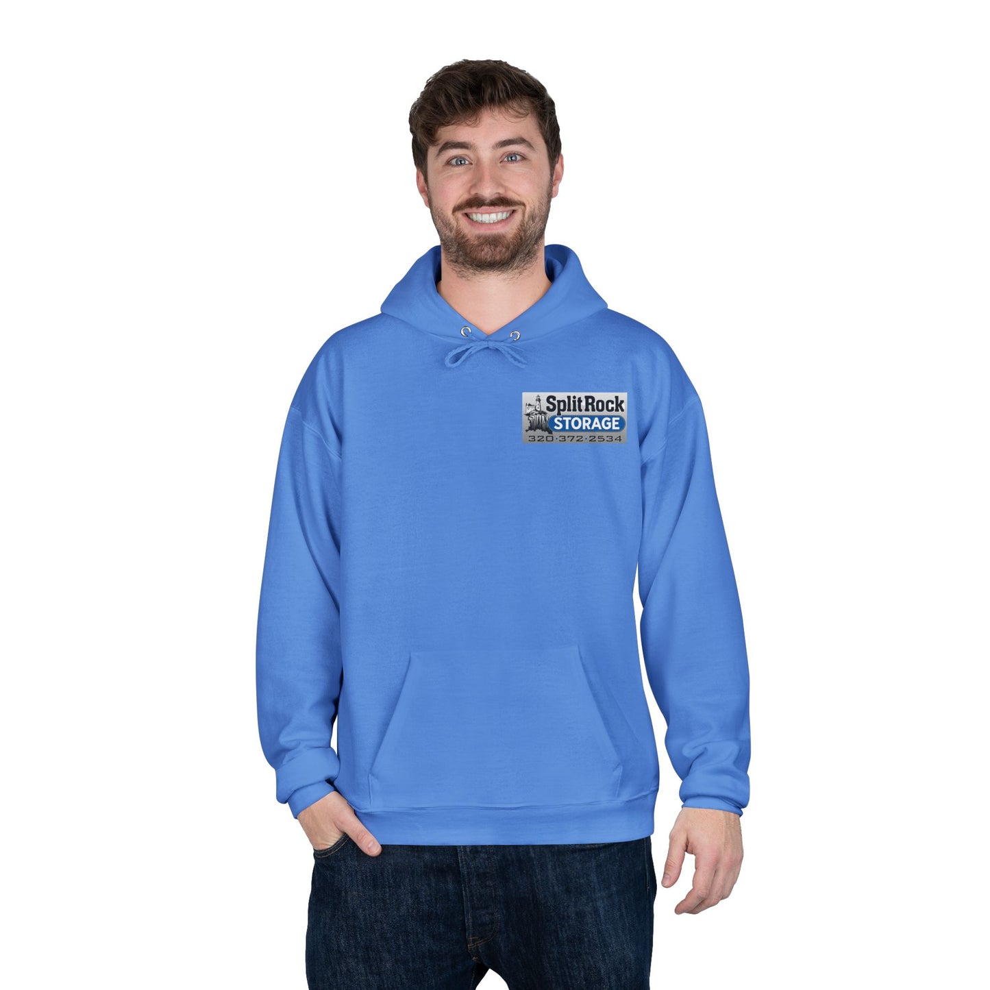 LA Split Rock Storage-Friendly Hoodie, Unisex Pullover, Sustainable Fashion, Spring Event Merch, EcoSmart Sweatshirt
