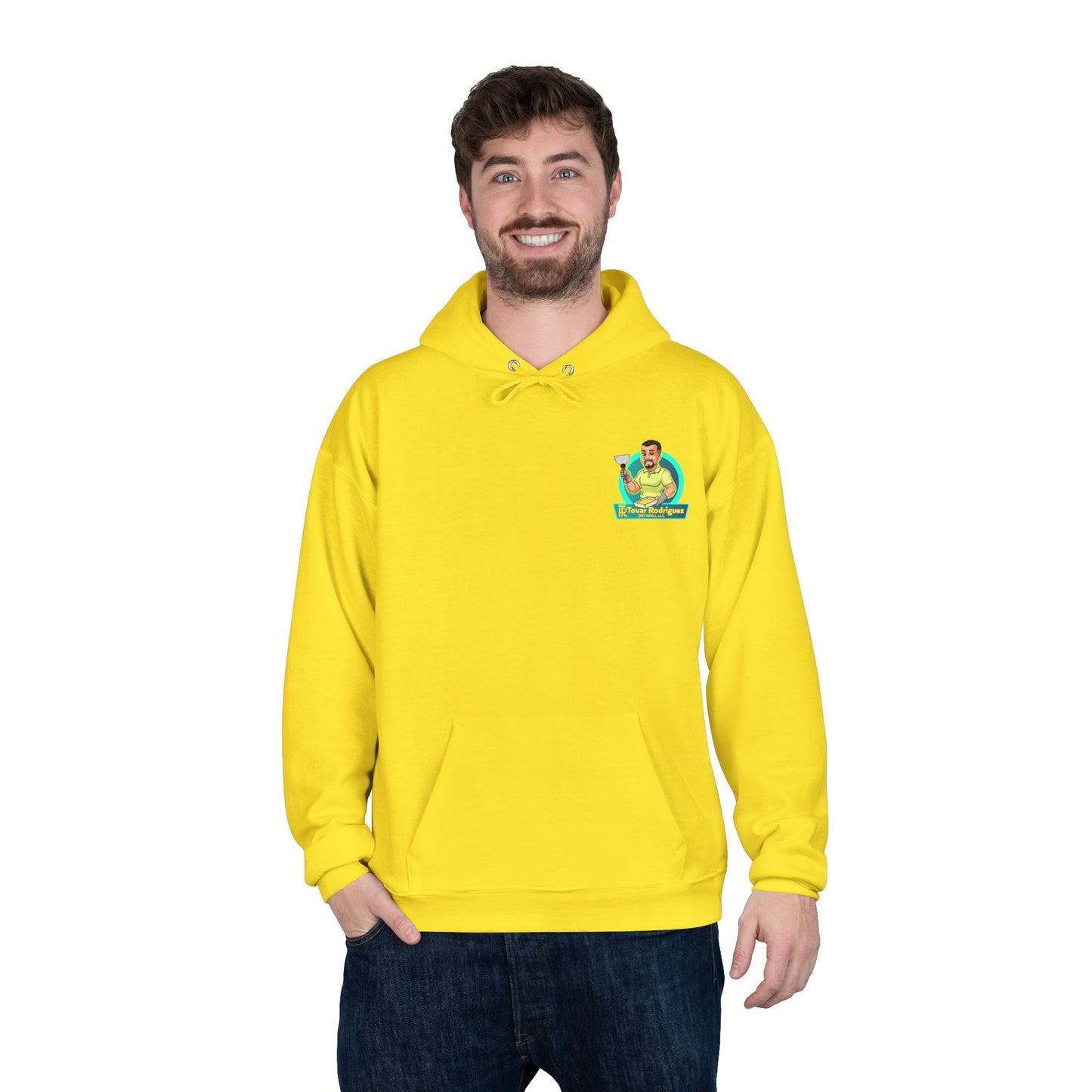 LA Drywall -Eco-Friendly Hoodie, Unisex Pullover, Sustainable Fashion, Spring Event Merch, EcoSmart Sweatshirt