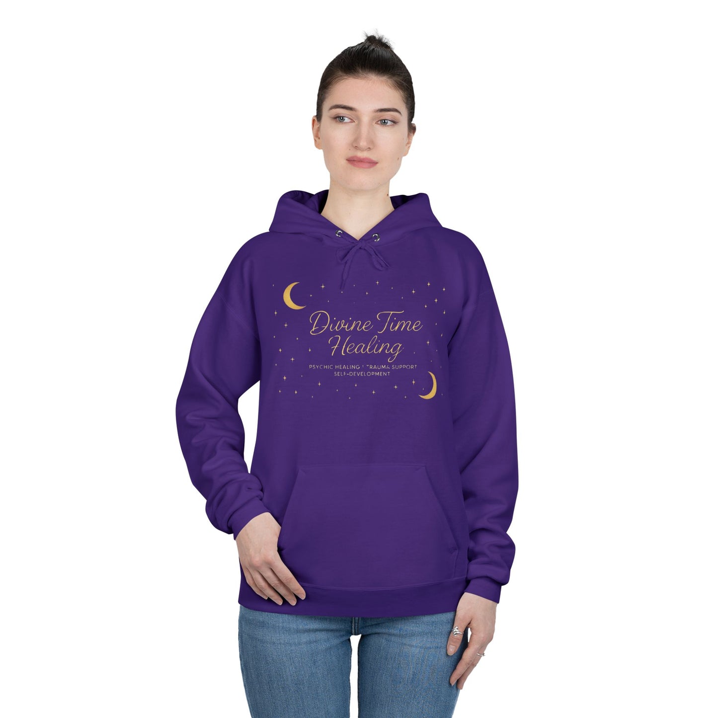 LA Divine -Eco-Friendly Hoodie, Unisex Pullover, Sustainable Fashion, Spring Event Merch, EcoSmart Sweatshirt