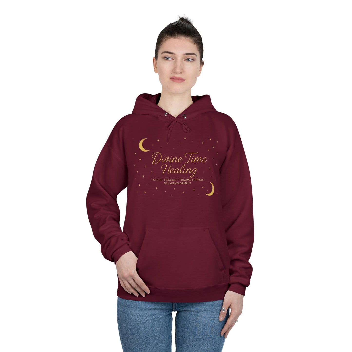 LA Divine -Eco-Friendly Hoodie, Unisex Pullover, Sustainable Fashion, Spring Event Merch, EcoSmart Sweatshirt