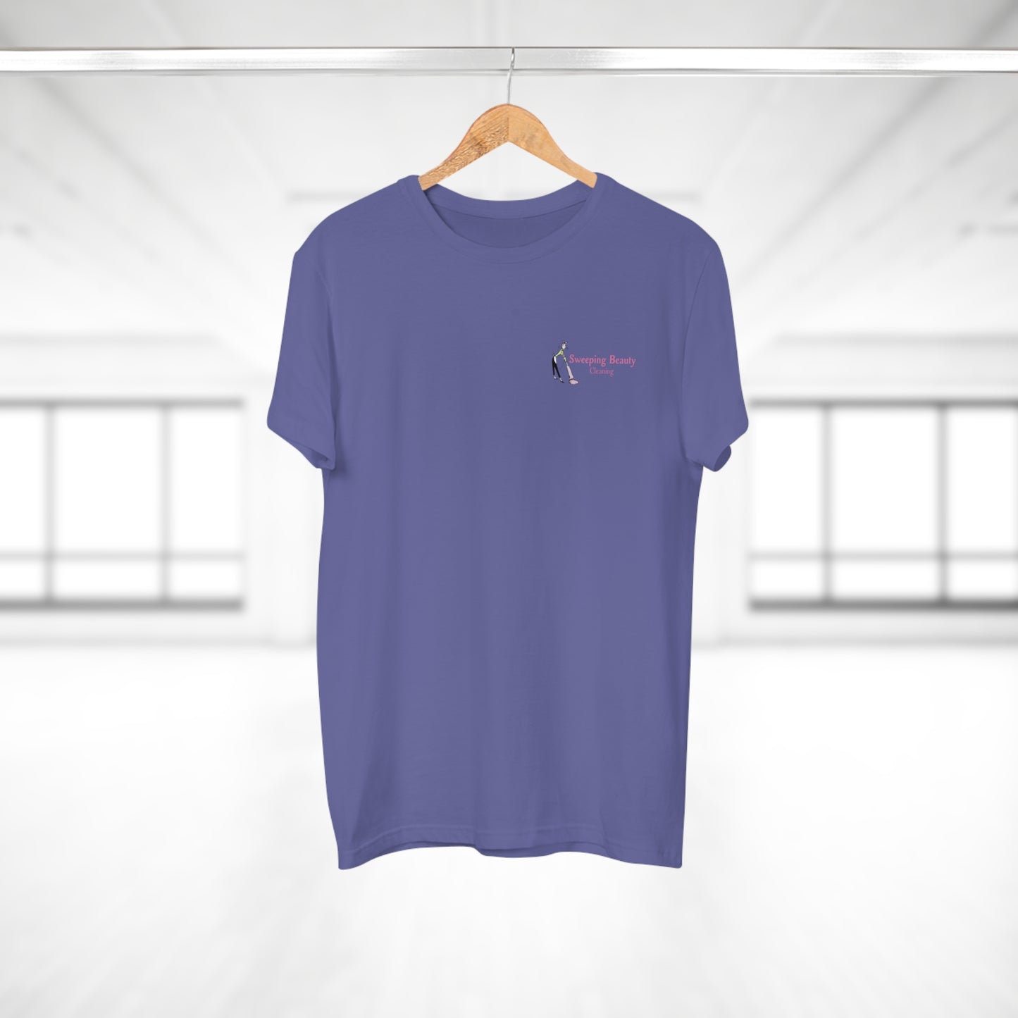 LA Sweeping Beauty-Men's T-Shirt, Casual Tee, Gardening Gift, Outdoor Apparel, Summer Wear, Father's Day Gift