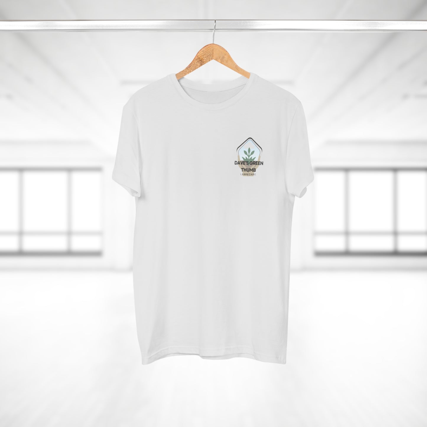 LA-Daves Green thumbMen's T-Shirt, Casual Tee, Gardening Gift, Outdoor Apparel, Summer Wear, Father's Day Gift