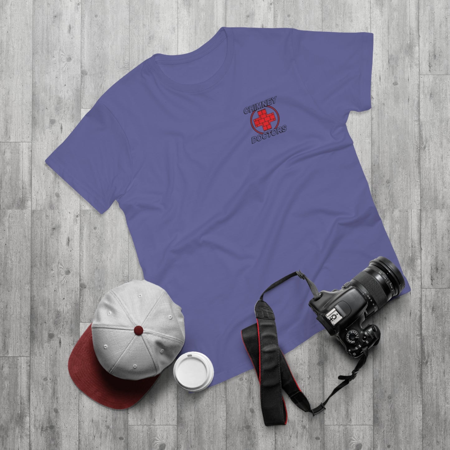 LA Chimney DRMen's T-Shirt, Casual Tee, Gardening Gift, Outdoor Apparel, Summer Wear, Father's Day Gift