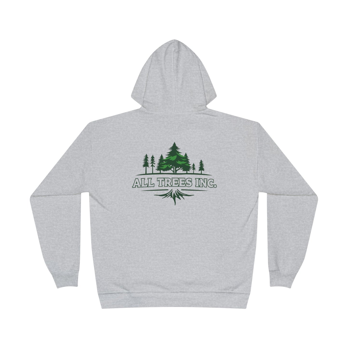 LA-All Trees INC -Eco-Friendly Hoodie, Unisex Pullover, Sustainable Fashion, Spring Event Merch, EcoSmart Sweatshirt