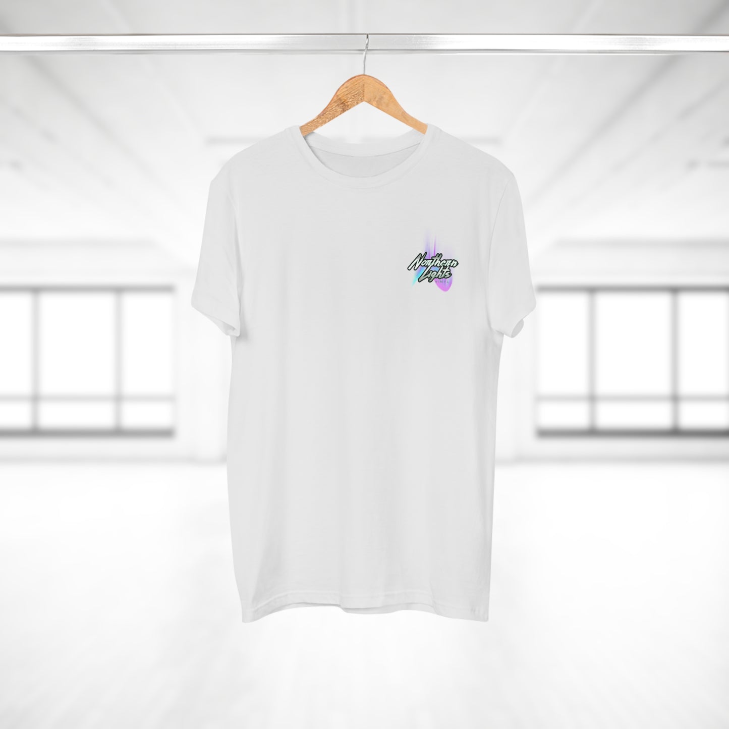 LA Northern Lights-Men's T-Shirt, Casual Tee, Gardening Gift, Outdoor Apparel, Summer Wear, Father's Day Gift