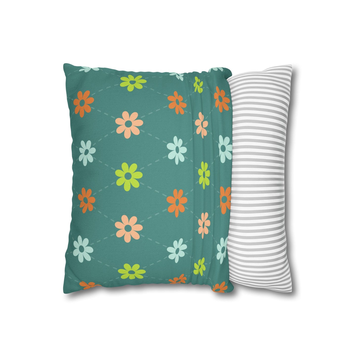 JaeCo Floral Pattern (C) Throw Pillowcase - Cozy Home Decor