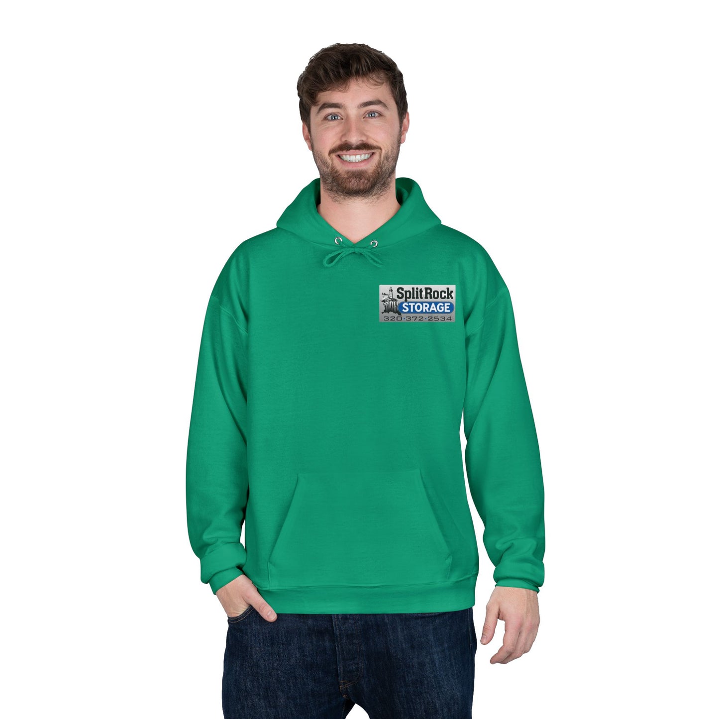 LA Split Rock Storage-Friendly Hoodie, Unisex Pullover, Sustainable Fashion, Spring Event Merch, EcoSmart Sweatshirt