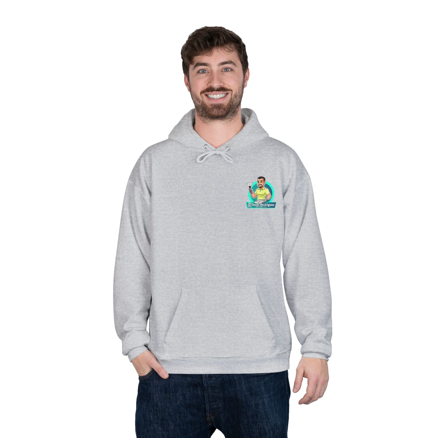 LA Drywall -Eco-Friendly Hoodie, Unisex Pullover, Sustainable Fashion, Spring Event Merch, EcoSmart Sweatshirt