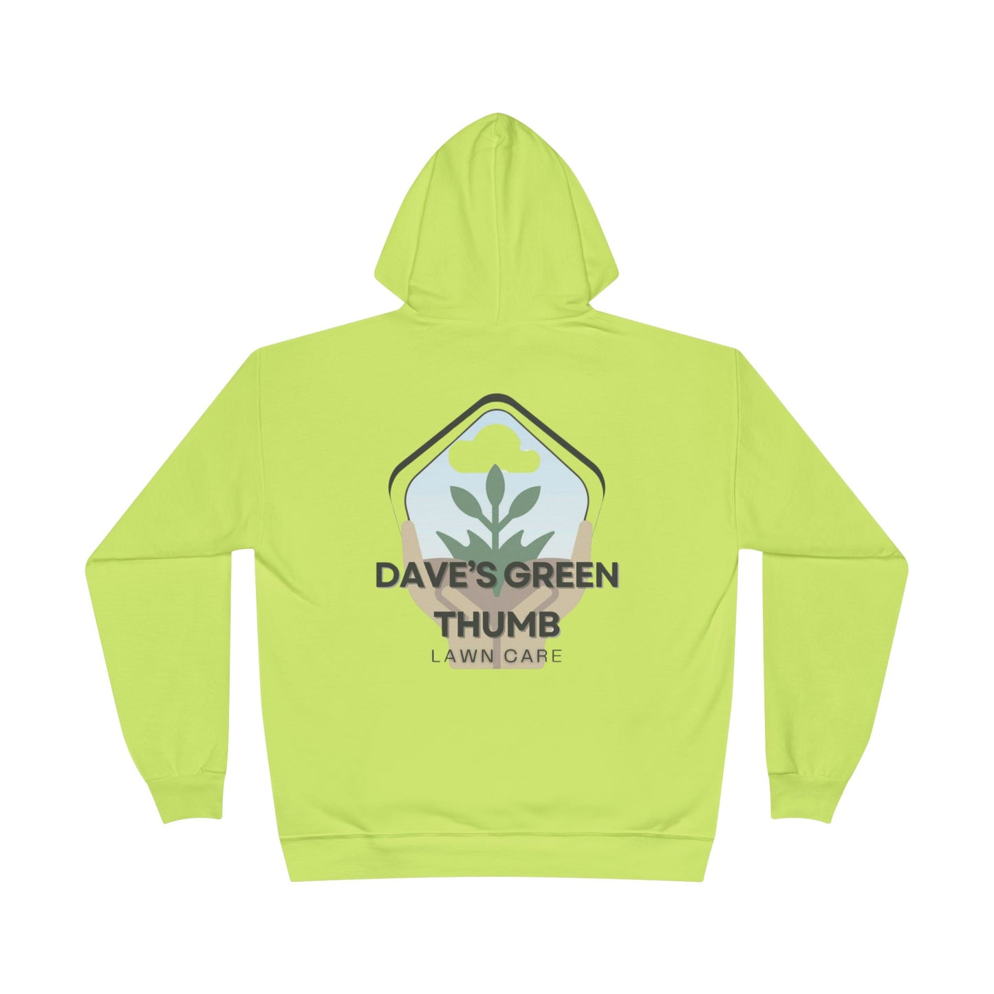 LA-Daves Green thumb -Eco-Friendly Hoodie, Unisex Pullover, Sustainable Fashion, Spring Event Merch, EcoSmart Sweatshirt