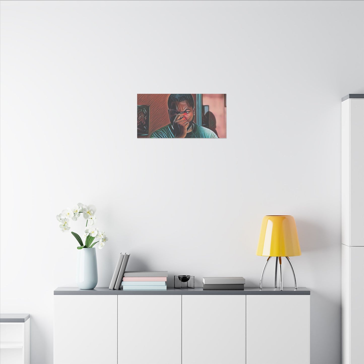 Artistic Matte Canvas Wall Art - Funny Bathroom Decor