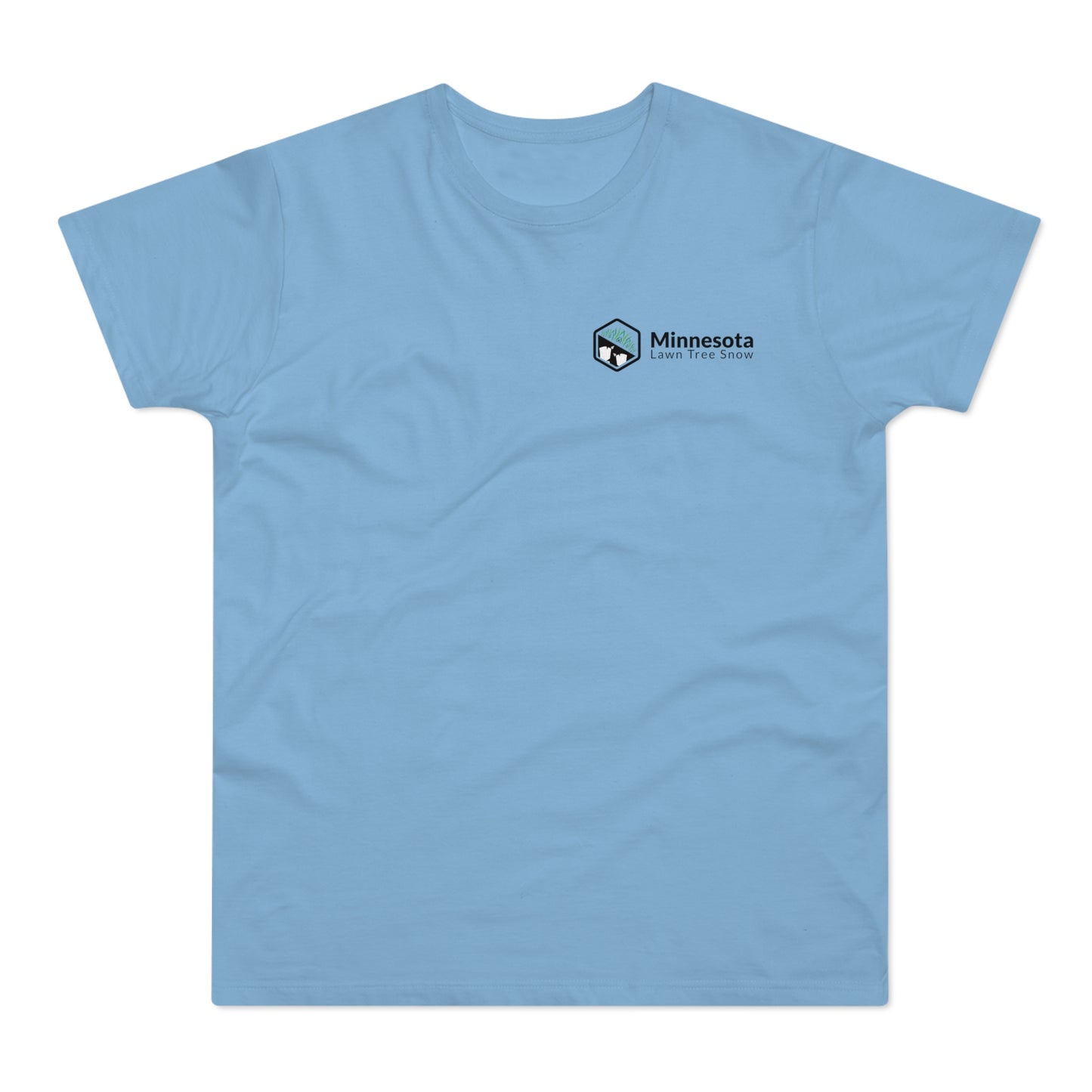 LA-Minnesota Lawn Tree Snow-Men's T-Shirt, Casual Tee, Gardening Gift, Outdoor Apparel, Summer Wear, Father's Day Gift
